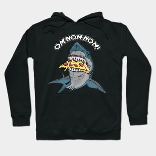 Great White Shark Pizza Gift Hoodie